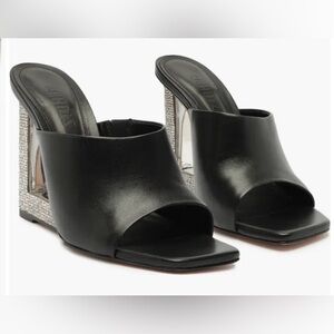 Schutz Women's Filipa Mule Glam Sandals Sz 7